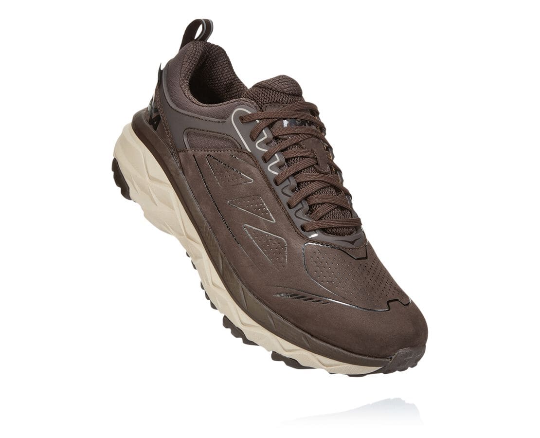 Pánské Trailové Běžecké Boty Hoka One One Challenger Low Gore-Tex Káva Výprodej,TJQSX-8752